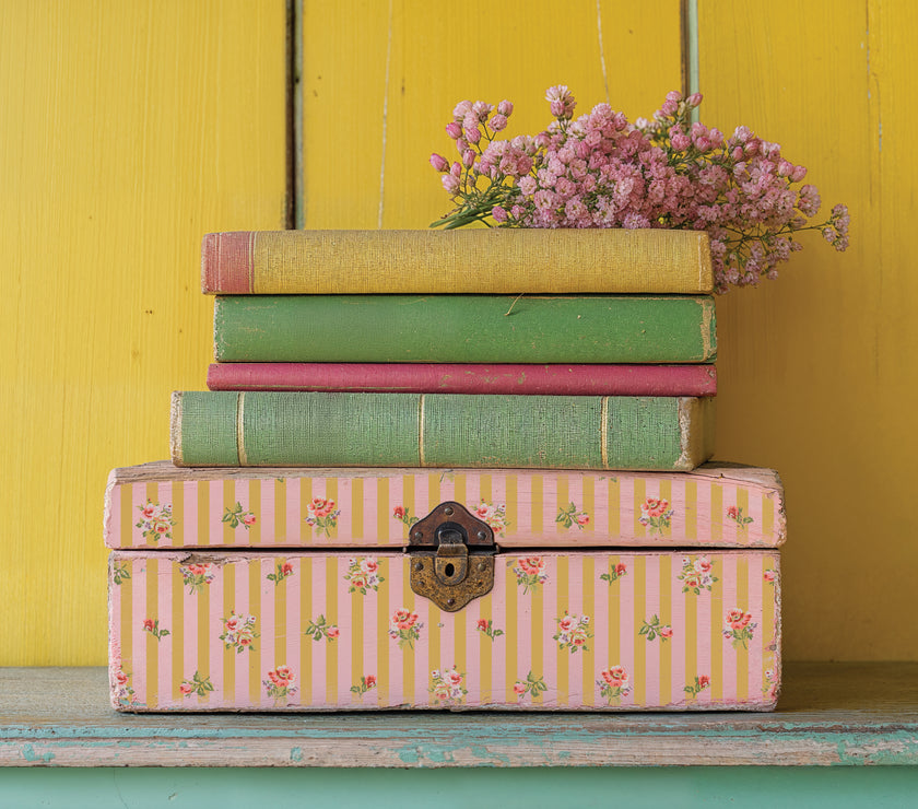 Ditsy Blooms IOD Paint Inlay 12x16 Pad