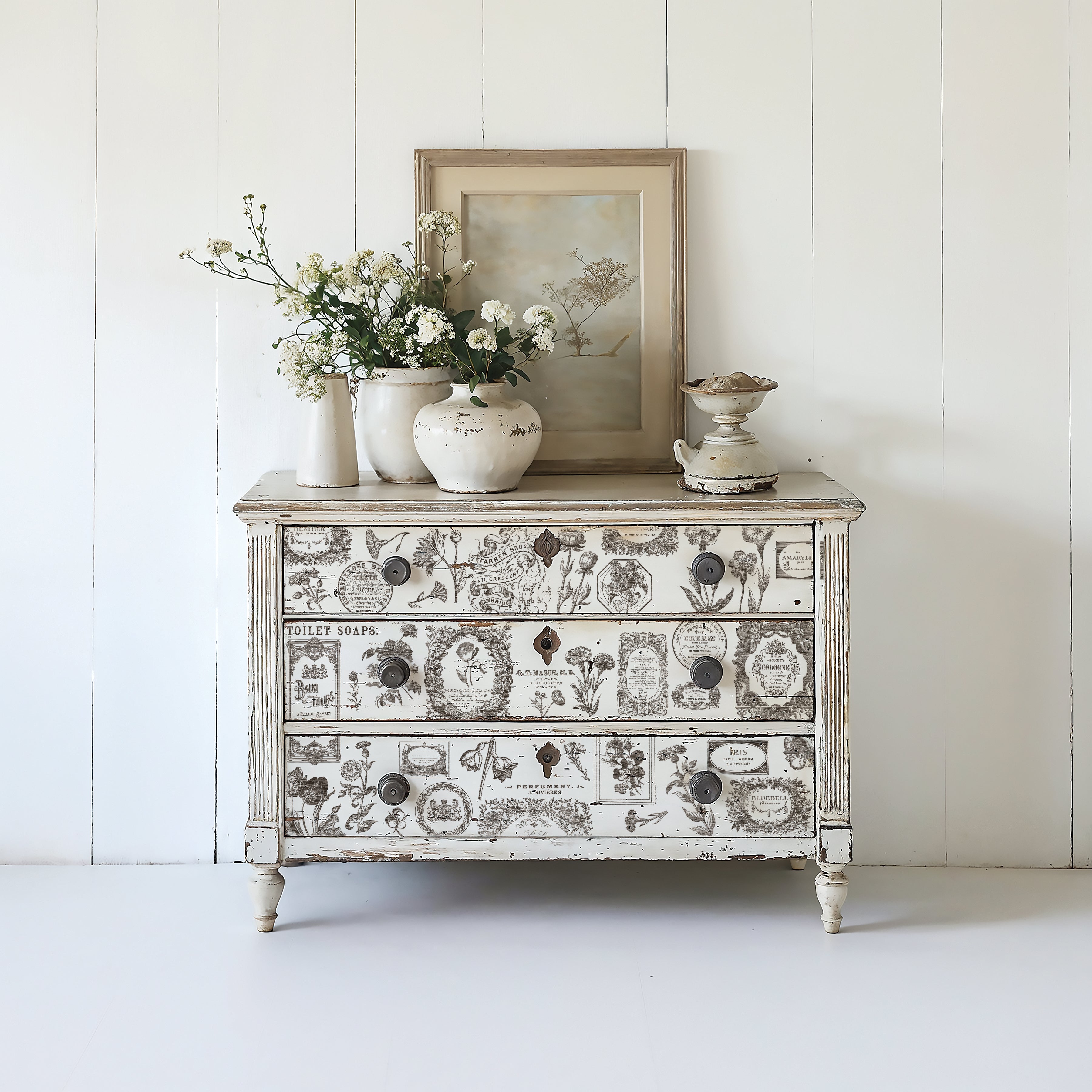 Floriography IOD Paint Inlay 12x16 Pad