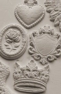 Heraldry 6x10 IOD Mould
