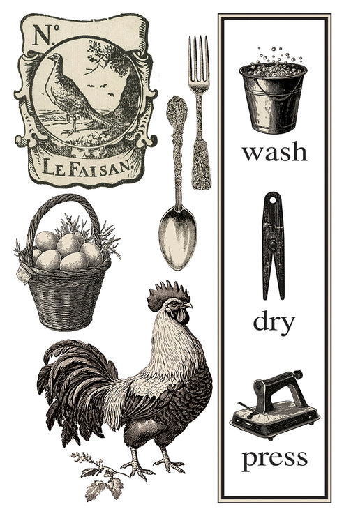 Home Sweet Home IOD Transfer 8x12 Pad