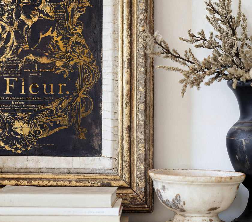 Curated Signage Gilded IOD Decor Transfer