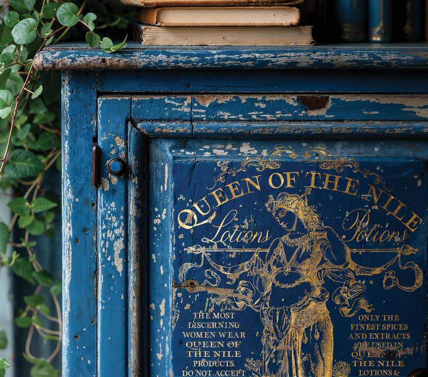 Curated Signage Gilded IOD Decor Transfer