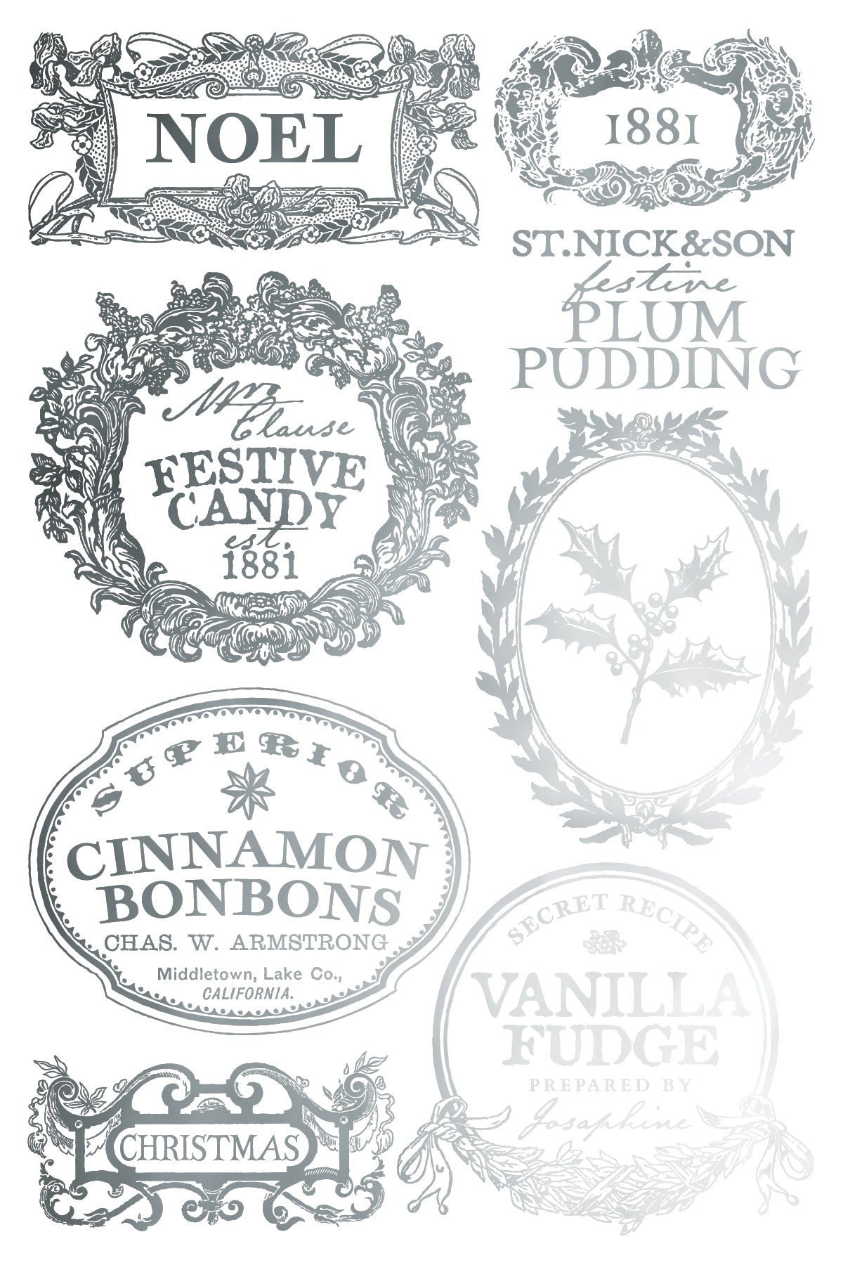 Figgy & Flourish IOD Foil Transfer 8x12 Pad