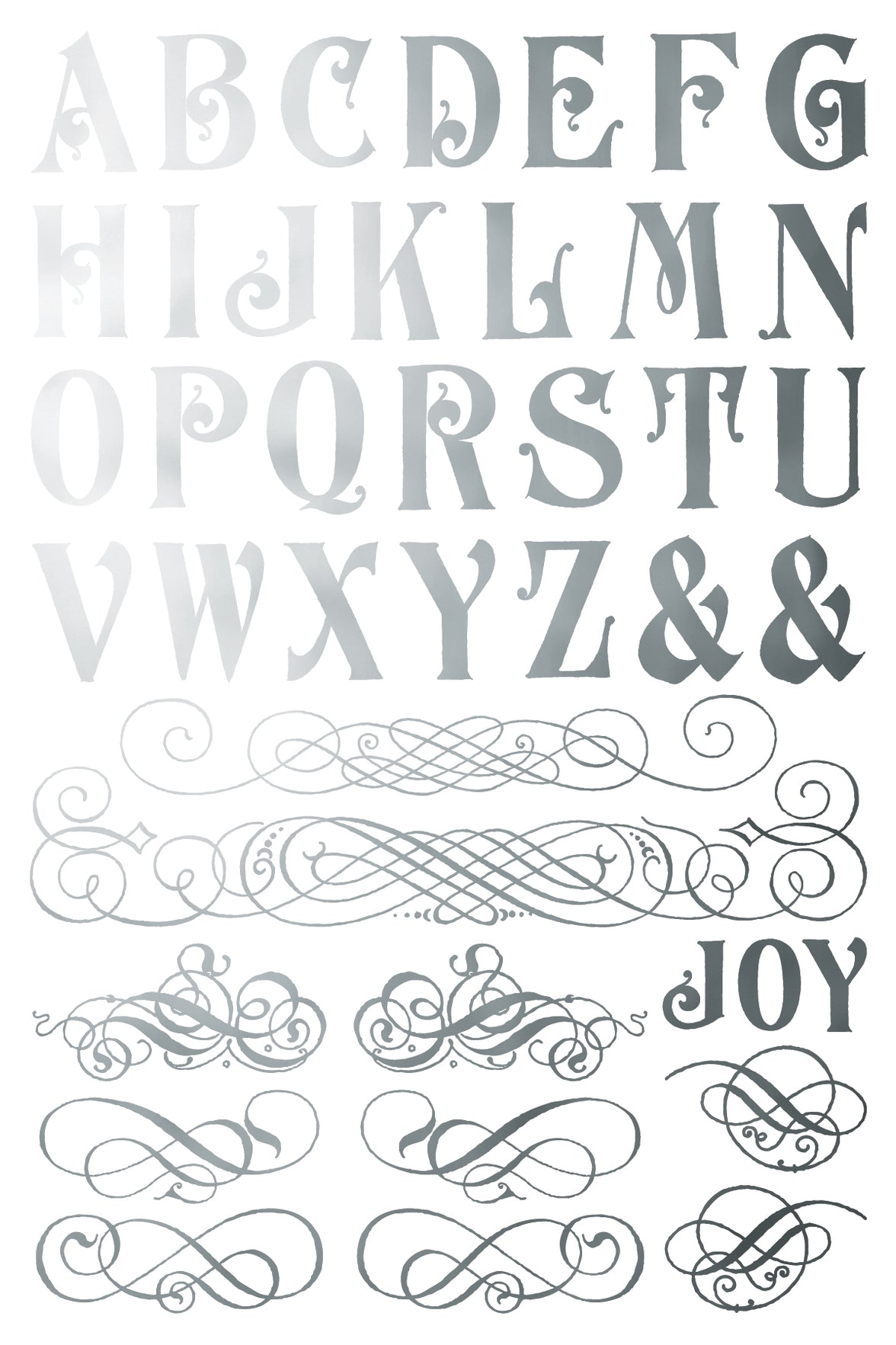 Figgy & Flourish IOD Foil Transfer 8x12 Pad