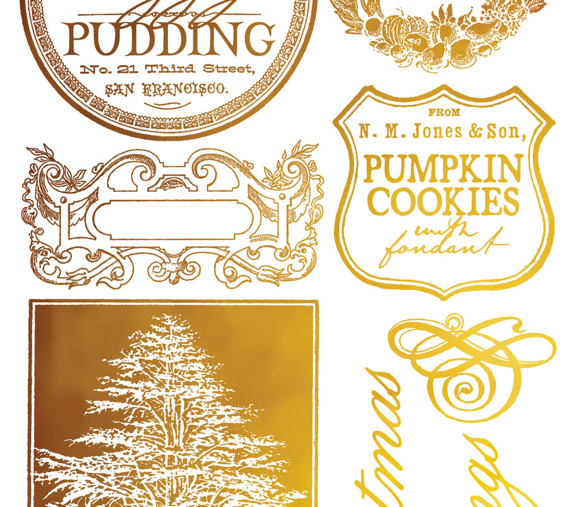 Figgy & Flourish IOD Foil Transfer 8x12 Pad