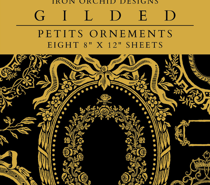 Petits Ornements IOD Foil Transfer