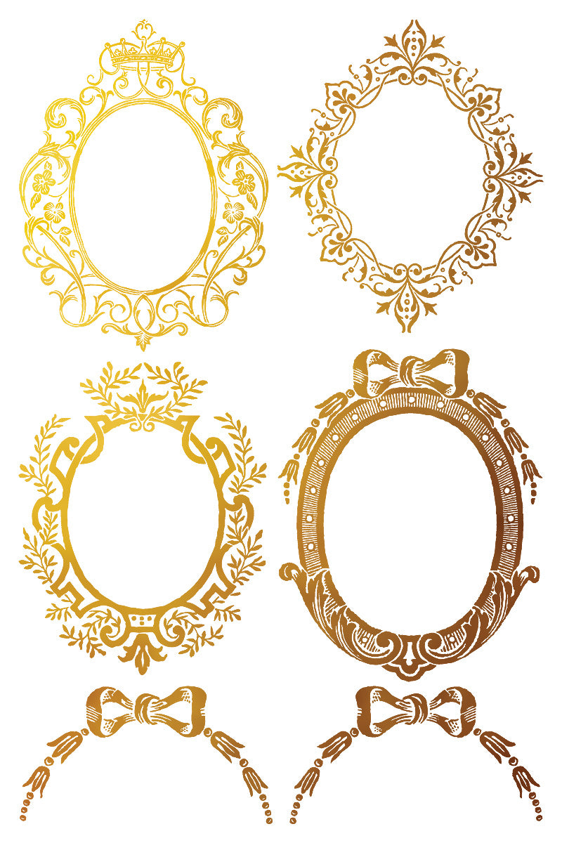 Petits Ornements IOD Foil Transfer 8x12