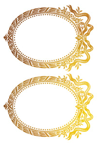 Petits Ornements IOD Foil Transfer