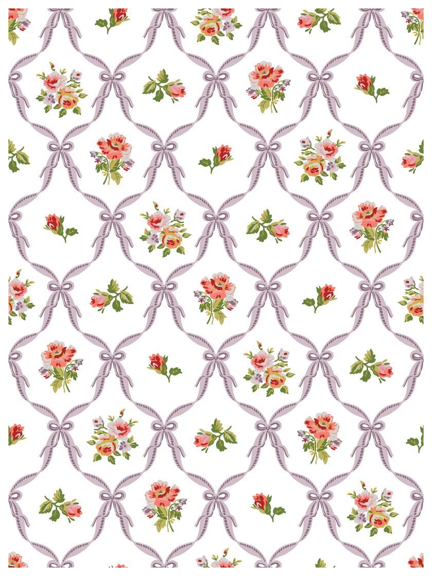 Ditsy Blooms IOD Paint Inlay 12x16 Pad