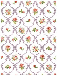 Ditsy Blooms IOD Paint Inlay 12x16 Pad