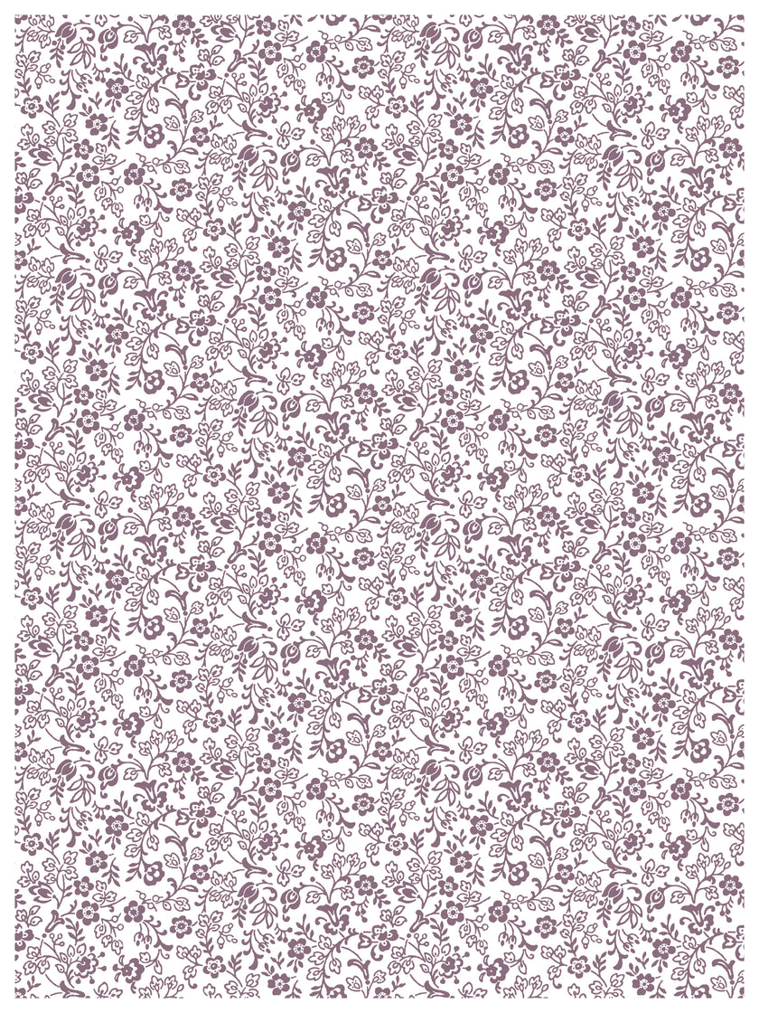 Ditsy Blooms IOD Paint Inlay 12x16 Pad