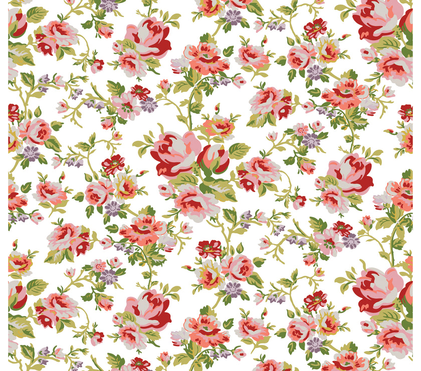 Ditsy Blooms IOD Paint Inlay 12x16 Pad