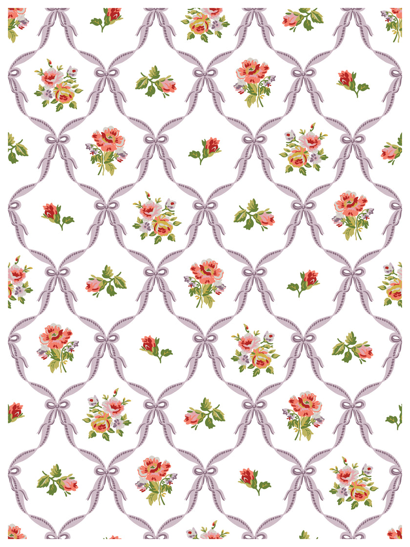 Ditsy Blooms IOD Paint Inlay 12x16 Pad