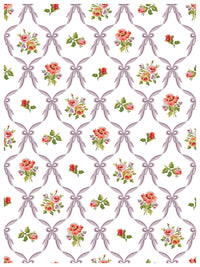 Ditsy Blooms IOD Paint Inlay 12x16 Pad