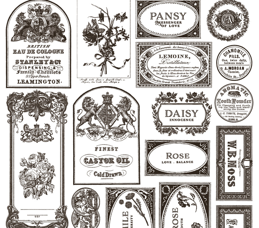 Floriography IOD Paint Inlay 12x16 Pad