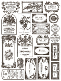 Floriography IOD Paint Inlay 12x16 Pad