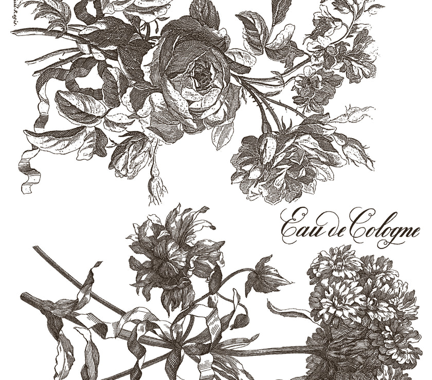 Floriography IOD Paint Inlay 12x16 Pad