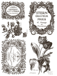 Floriography IOD Paint Inlay 12x16 Pad