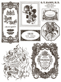 Floriography IOD Paint Inlay 12x16 Pad