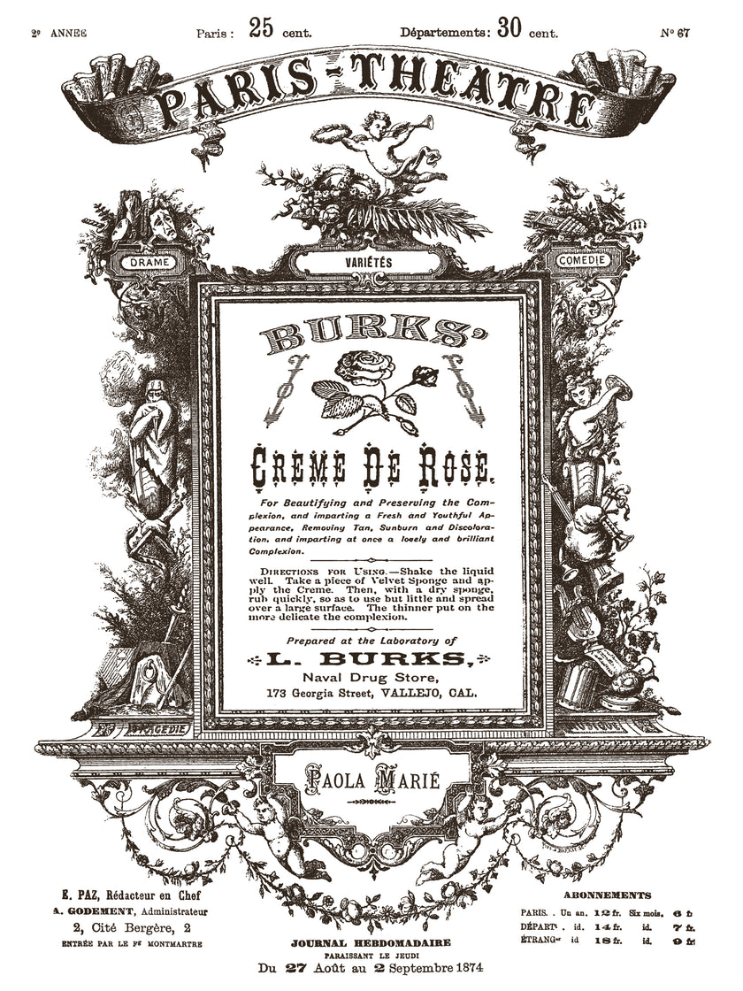 Floriography IOD Paint Inlay 12x16 Pad