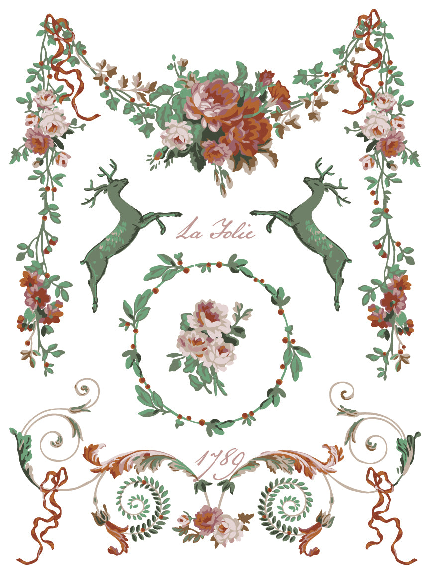 La Folie IOD Paint Inlay 12x16 Pad