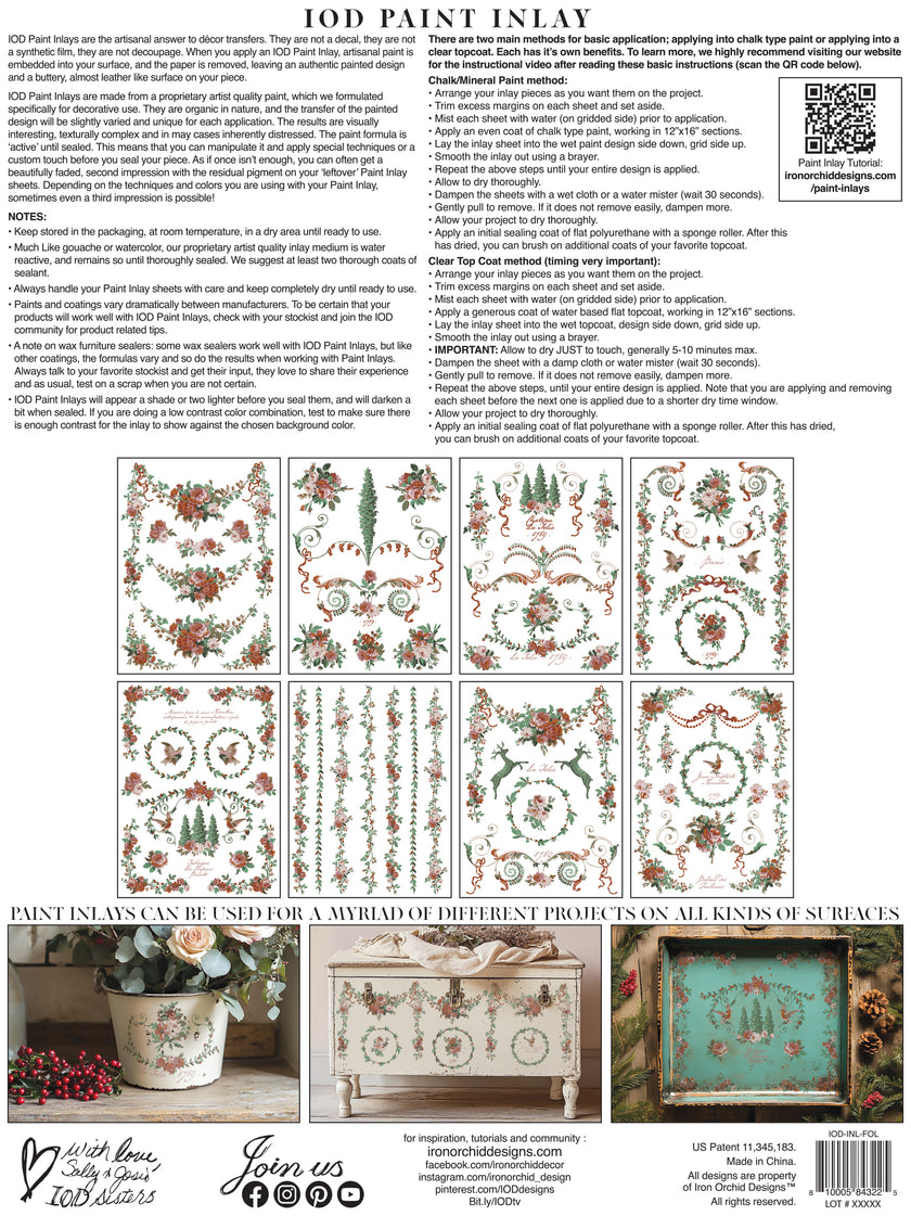 La Folie IOD Paint Inlay 12x16 Pad