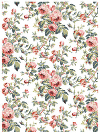 Lattice Rose  IOD Paint Inlay