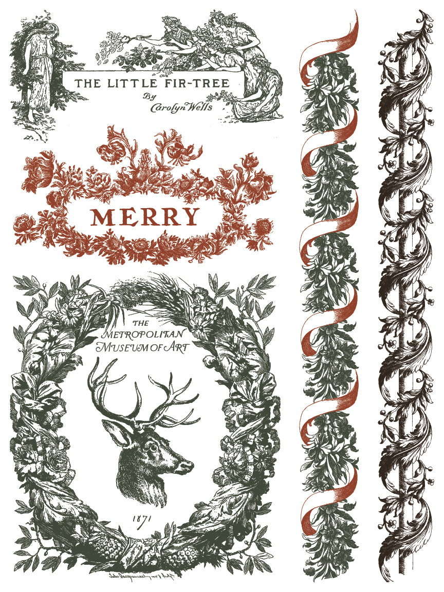 Twelfth Night IOD Paint Inlay 12x16 Pad