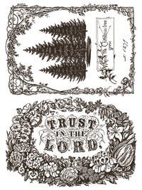 Twelfth Night IOD Paint Inlay 12x16 Pad