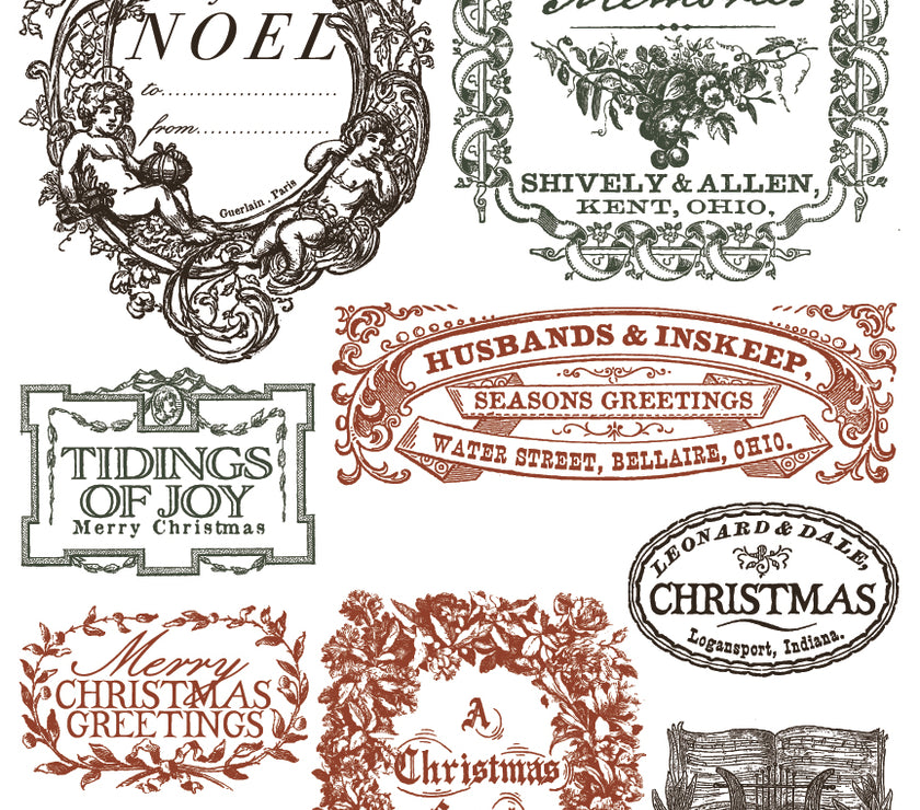 Twelfth Night IOD Paint Inlay 12x16 Pad