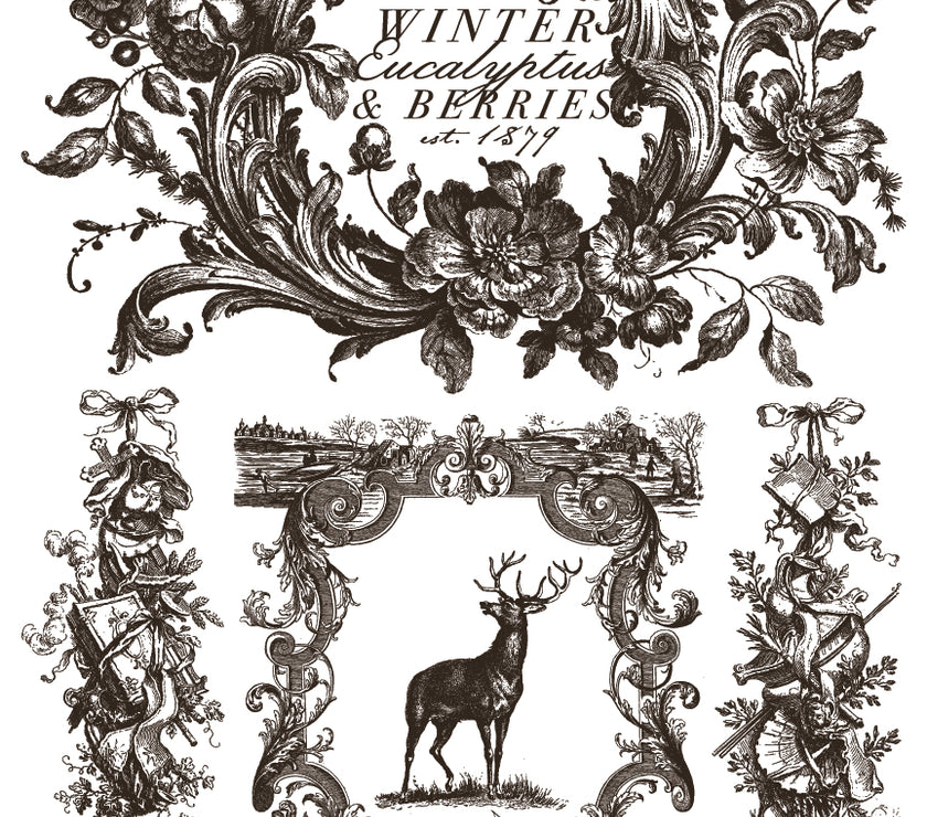 Twelfth Night IOD Paint Inlay 12x16 Pad