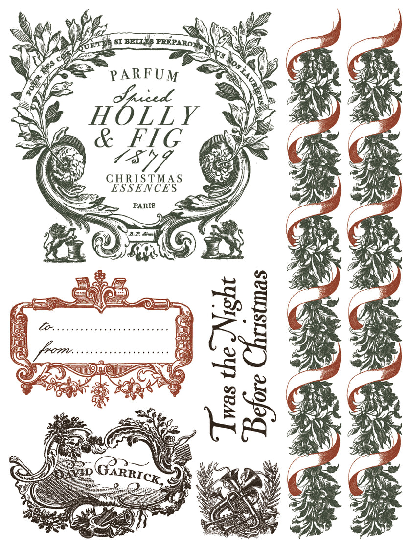 Twelfth Night IOD Paint Inlay 12x16 Pad