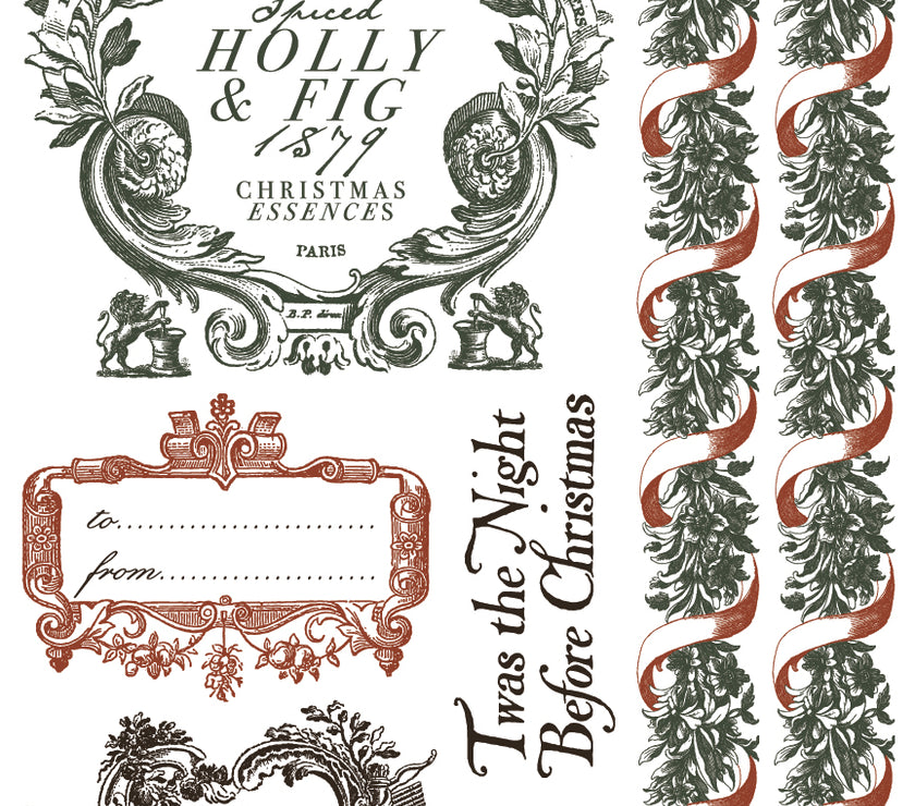 Twelfth Night IOD Paint Inlay 12x16 Pad