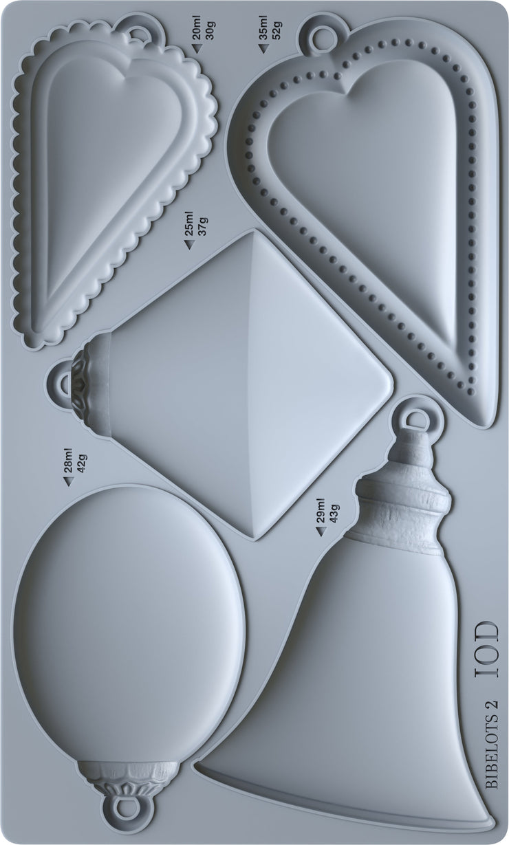 Bibelots 2 6x10 IOD Mould