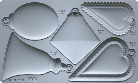 Bibelots 2 6x10 IOD Mould