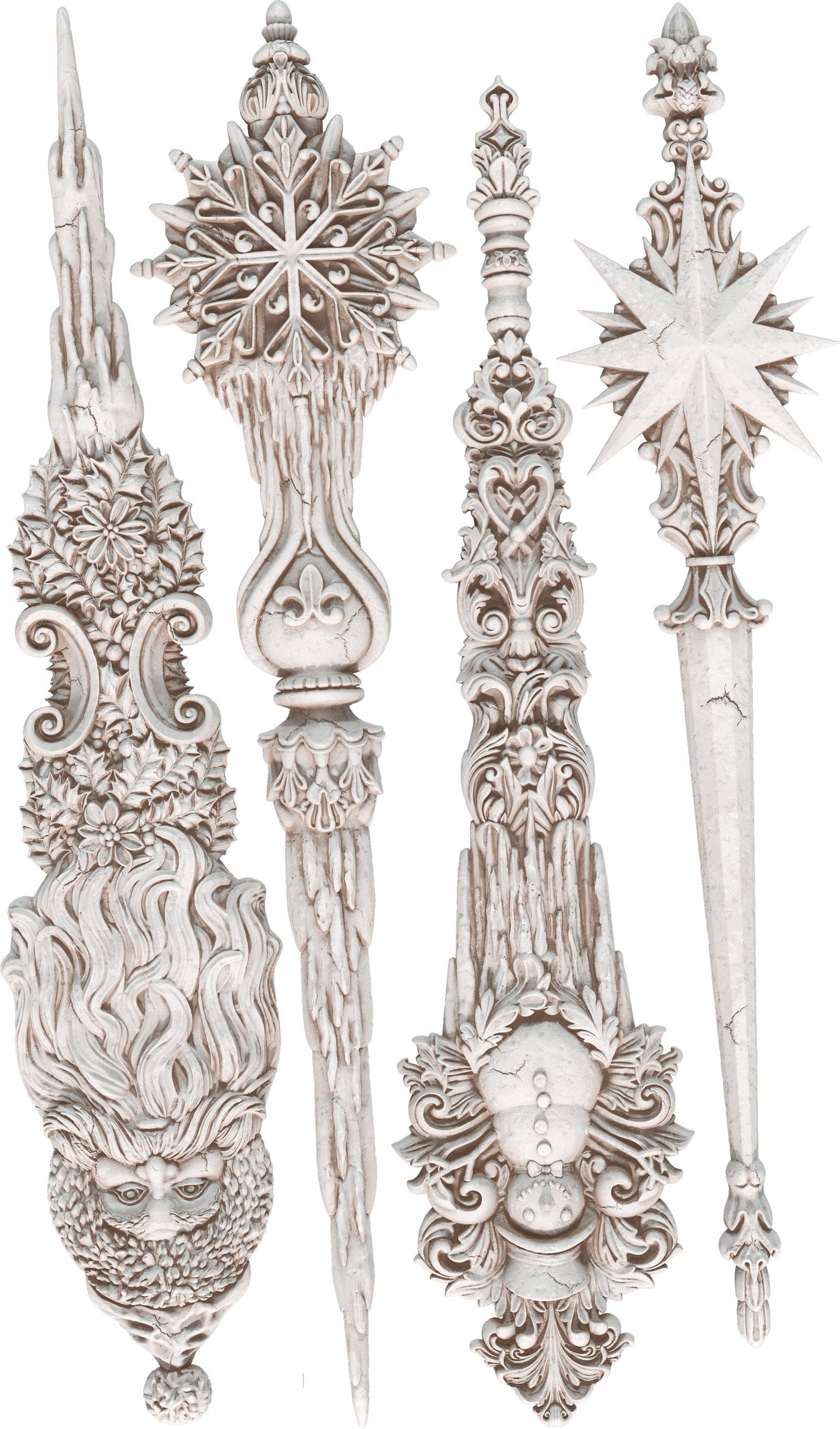 Christmas Tapers Décor Mould