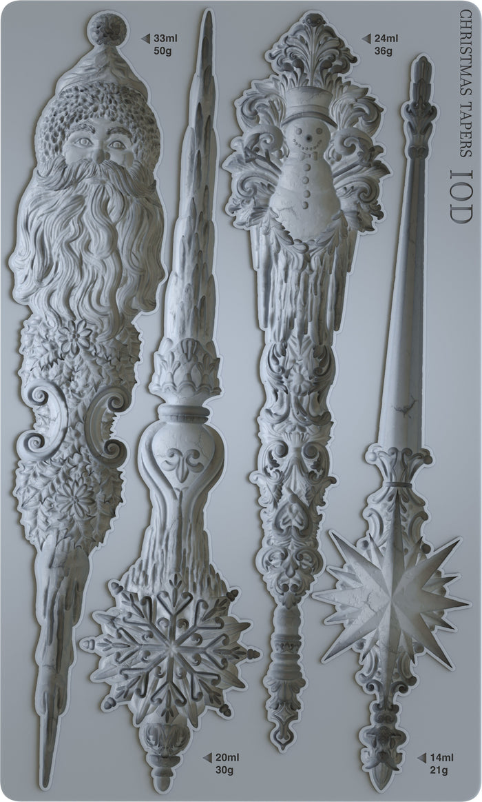 Christmas Tapers Décor Mould