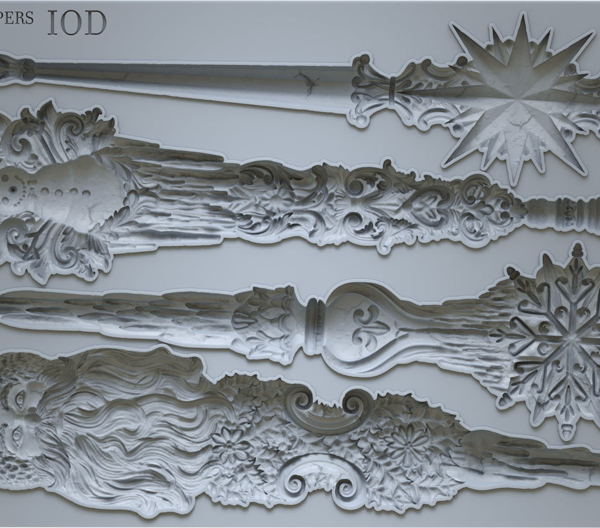 Christmas Tapers Décor Mould