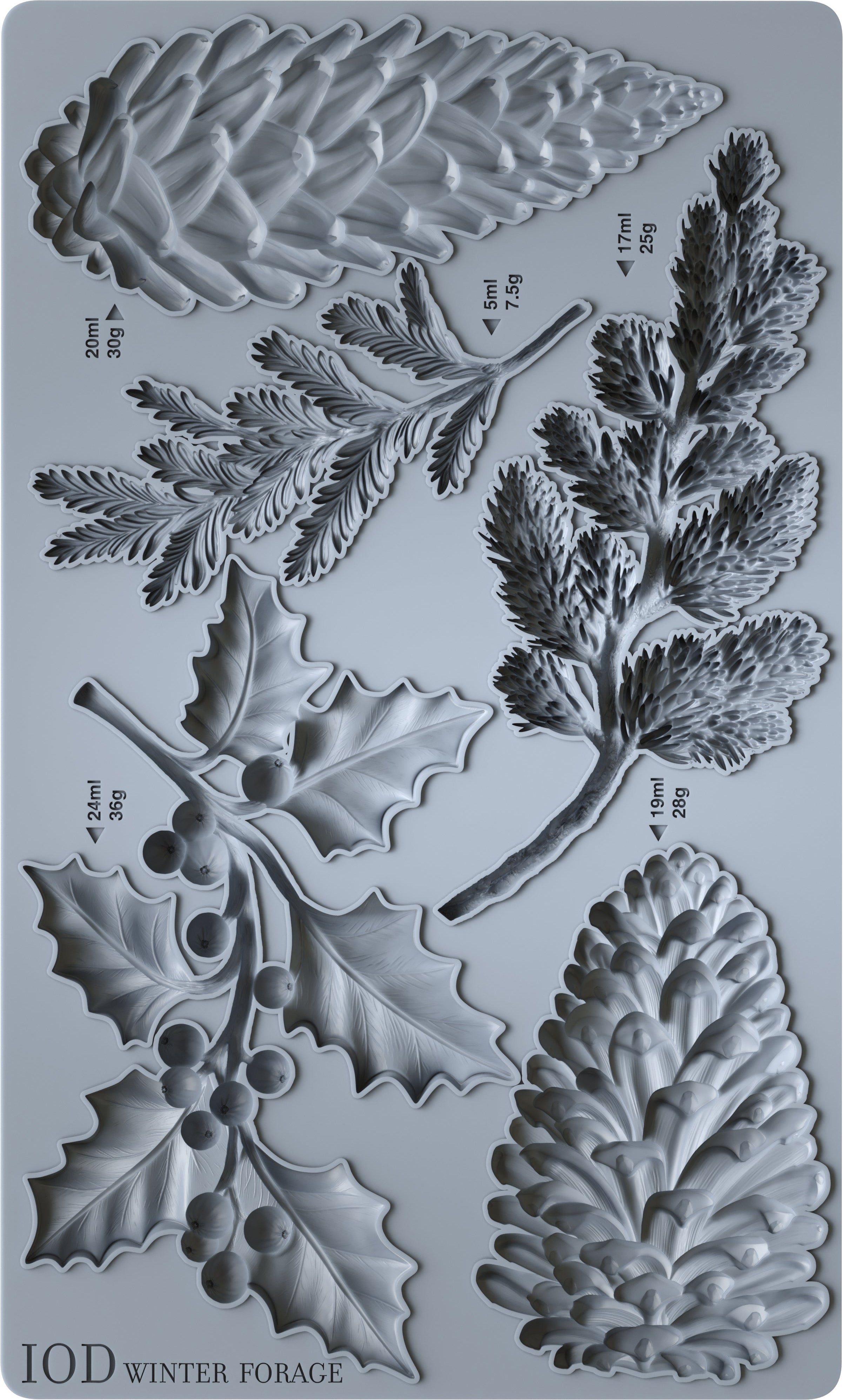 Winter Forage 6x10 IOD Mould