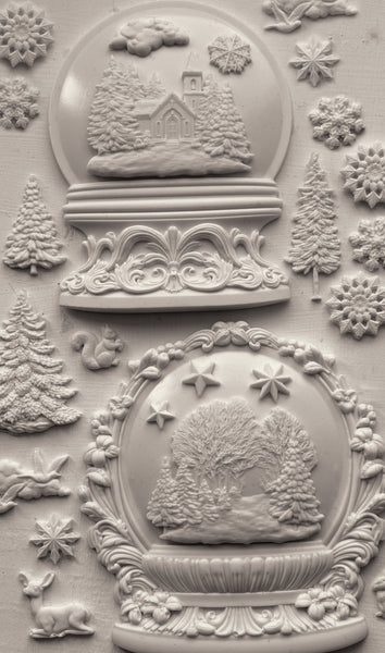 Snow Globes 6x10 IOD Mould