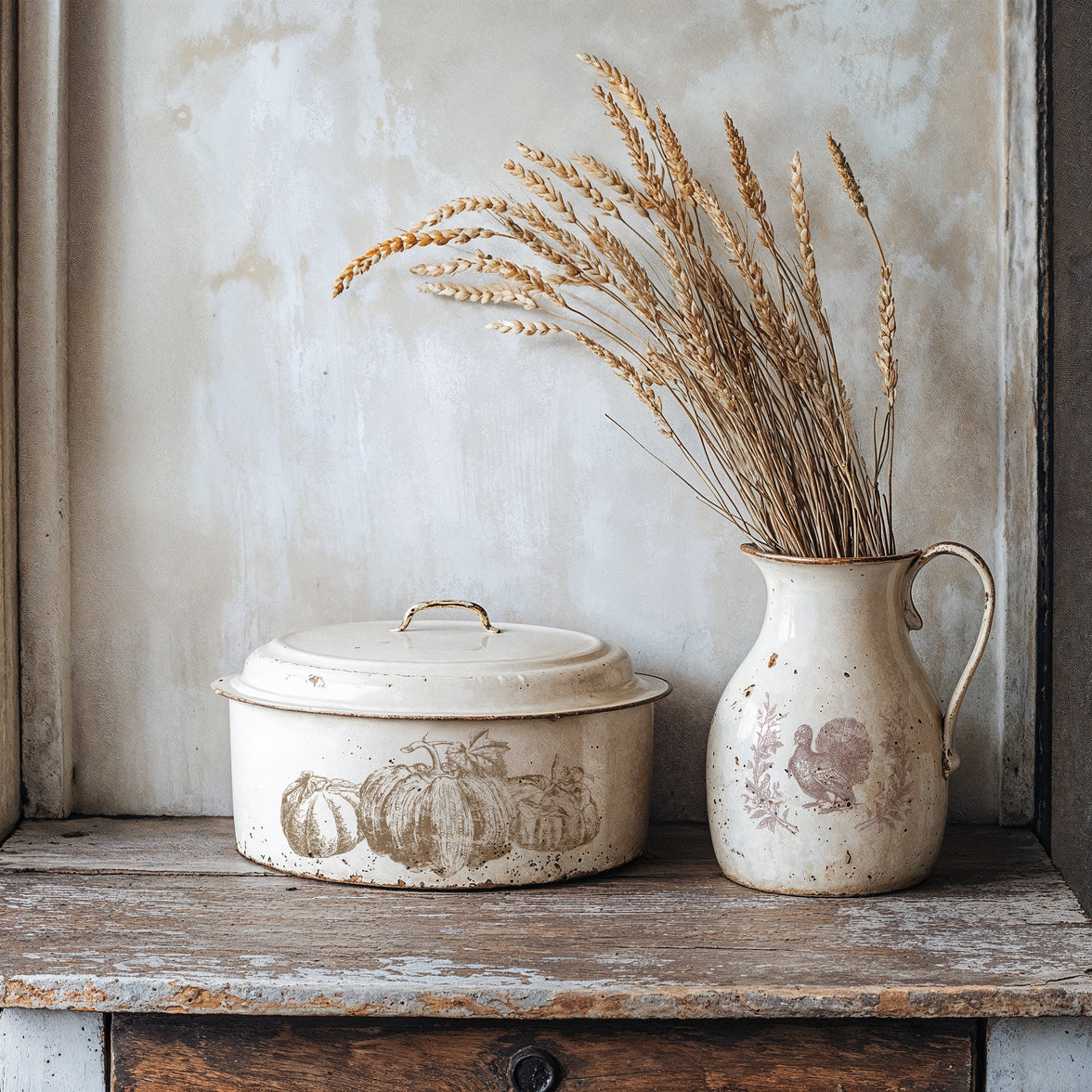 Autumn Blessings 12x12 IOD Stamp