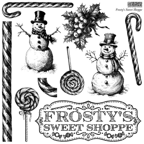 Frosty's Sweet Shoppe Décor Stamp