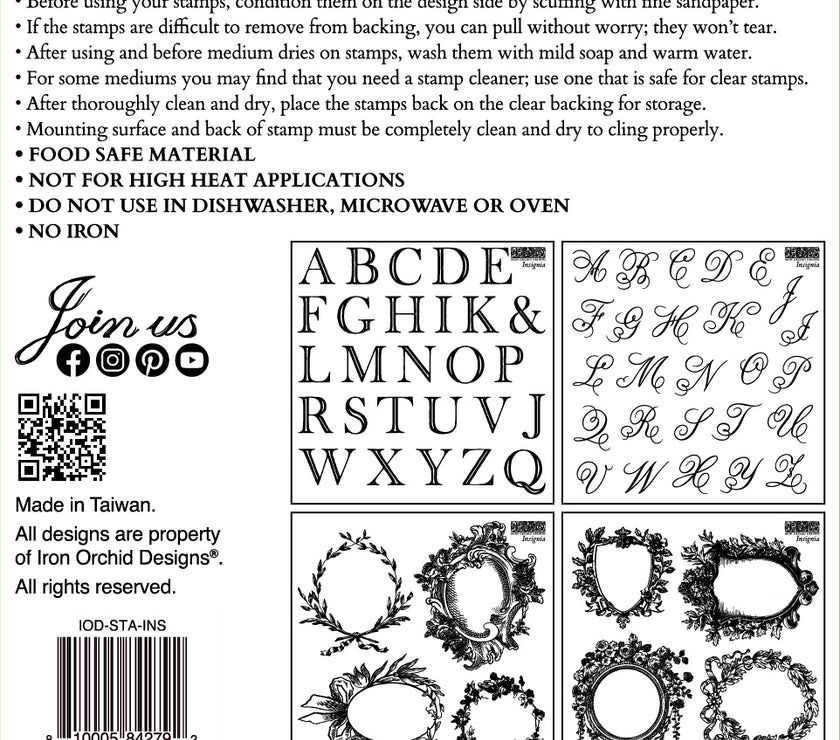 Insignia 6X6 IOD STAMP™