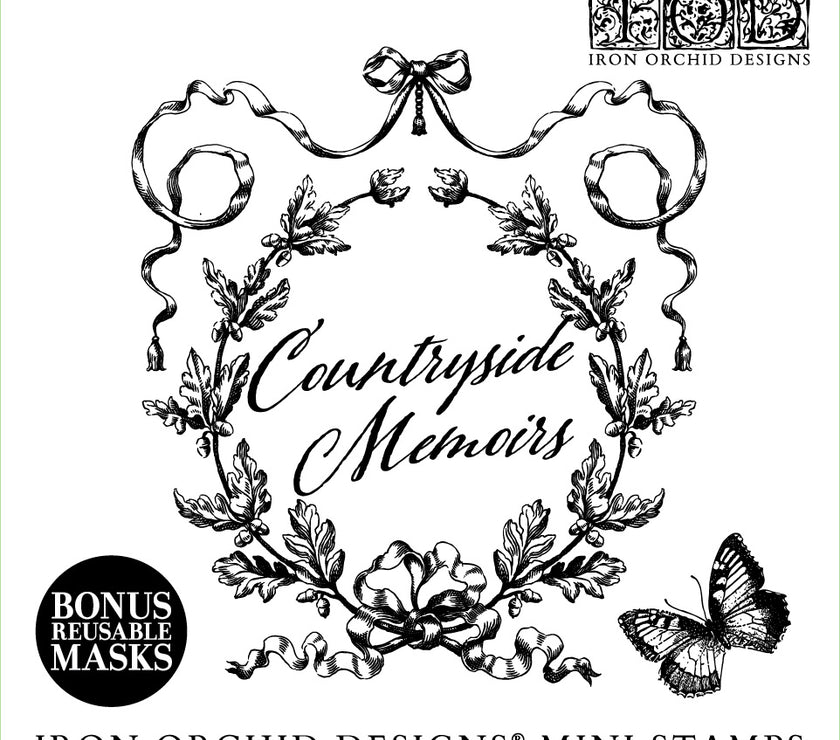 Countryside Memoirs 6X6 IOD STAMP™