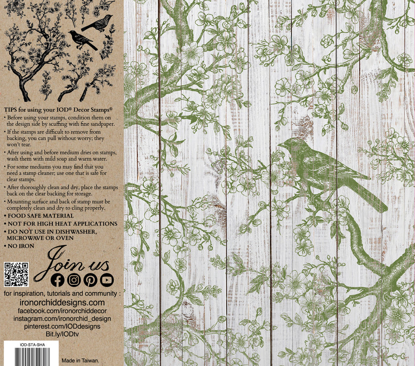 Shade & Song IOD Décor Stamp