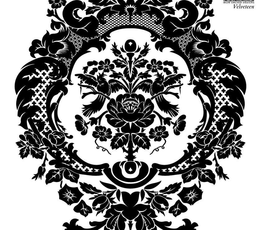 Velveteen 6X6 IOD STAMP™