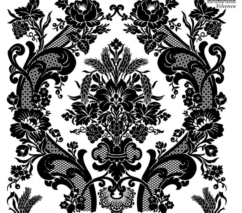 Velveteen 6X6 IOD STAMP™