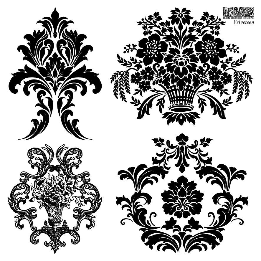 Velveteen 6X6 IOD STAMP™