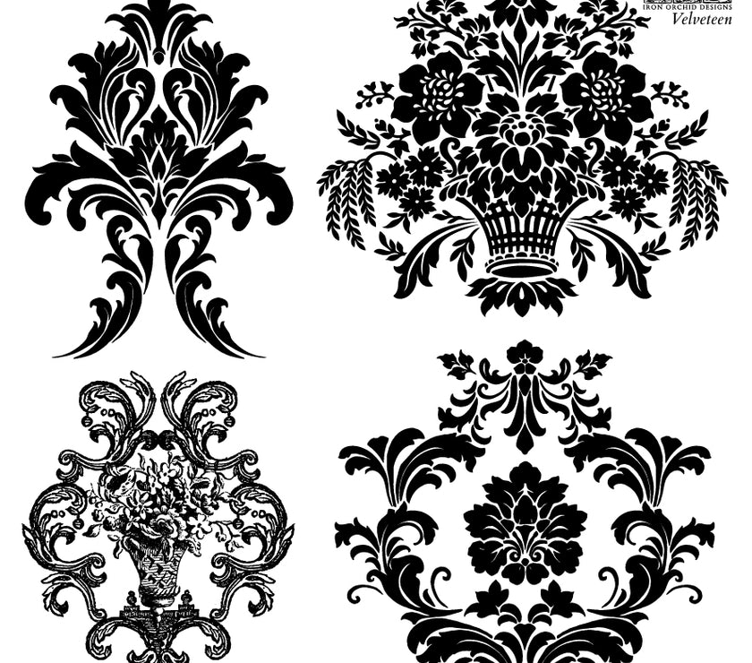 Velveteen 6X6 IOD STAMP™