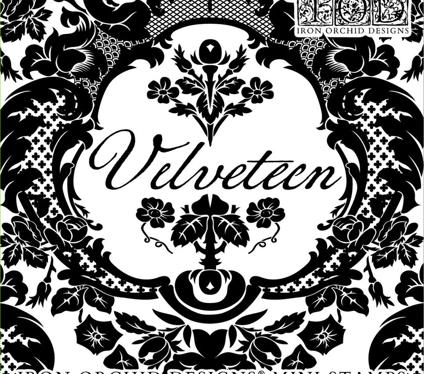 Velveteen 6X6 IOD STAMP™